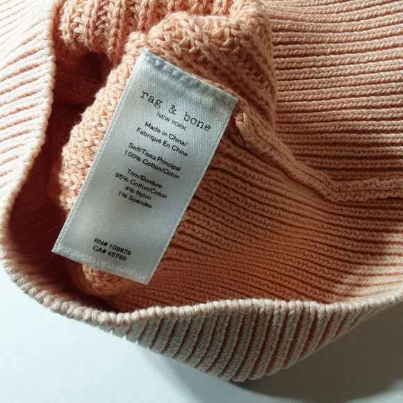 Rag & Bone Dawn Pink Knit Sweater Womens Small - Picture 6 of 11